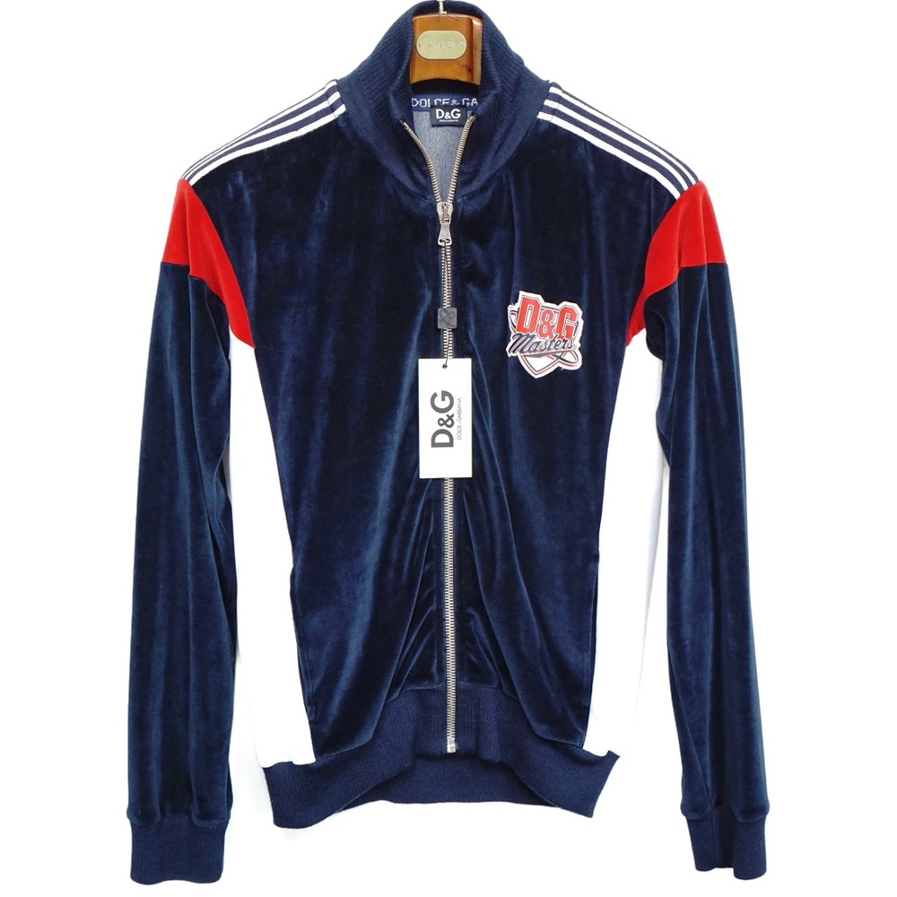 Dolce & Gabbana Velour Track Jacket NWT*